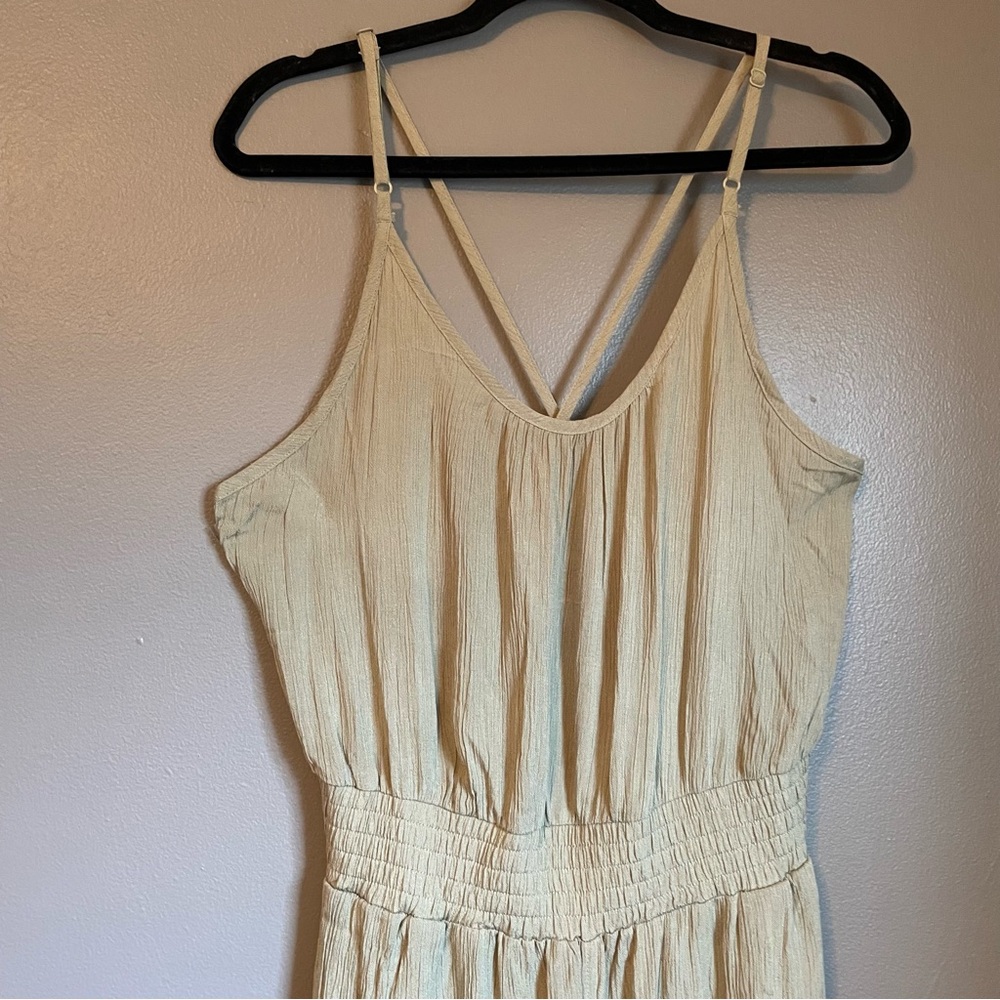 NWT Prana Sz Medium Fernie Sweet Agave Olive Modal Wide Leg Jumpsuit Ret $99! - Picture 5 of 16